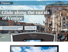 Tablet Screenshot of passportplayer.com